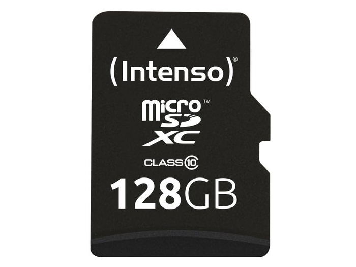 Intenso Micro SDXC Karte / Speicherkarte 128GB Class 10