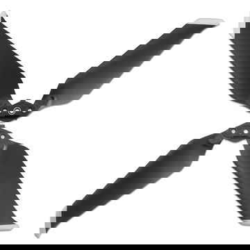 DJI Mavic 2 Propeller Ersatzteile - 2x Paar geräuscharme Stealth-Drohnen-Rotorblätter Propellerflügel-Ersatzteile Zubehör-Set - schwarz