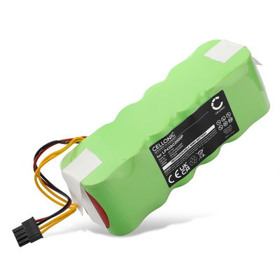 Akku f&uuml;r Dibea X500, ECOVACS X500, Ariete 2711, Ariete 2712, Amibot PURE H20, Profimaster Robot 2712 (ECOVACS LP43SC2000P) (14.4V, 2000mAh) von CELLONIC
