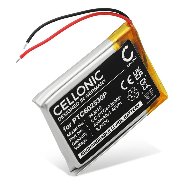 Akku für Suunto X10 - PTC602530P (400mAh) Ersatzakku