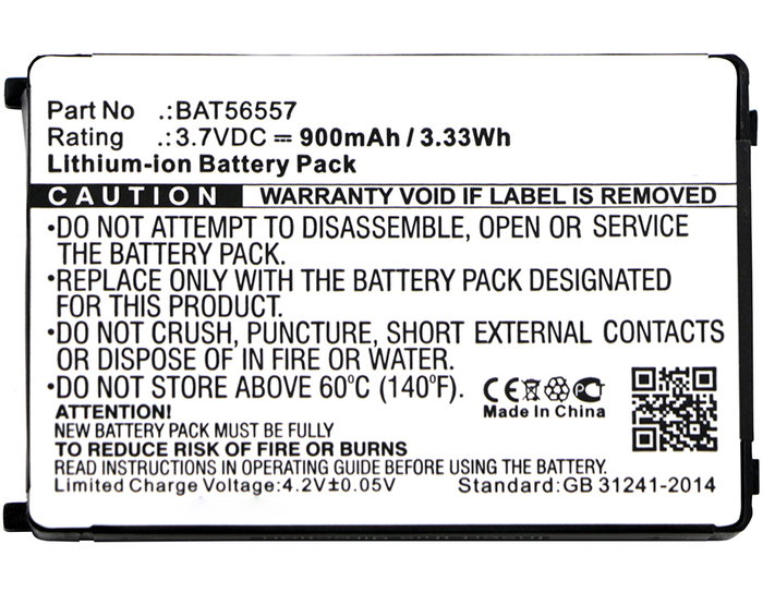 Akku für Motorola CLS1110, CLS1000, CLS1100, CLS1410, VL50, CLS1114, CLS1415, CLS1450, CLS1450CB, CLS1450CH, VL120 900mAh Lithium-Ionen von CELLONIC