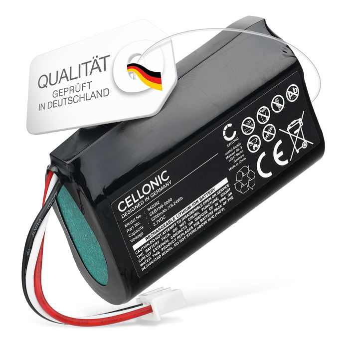 Ring Alarm Base Station Akku 5200mAh Ersatzakku Batterie von Cellonic