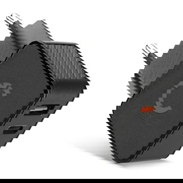 CELLONIC Doppel USB und USB C Ladegerät Netzstecker Ladeadapter 20W PD Schnellladegerät Netzteil kompatibel mit iPhone, Samsung, iPad, Huawei, Switch, PSP, GPS, Handy, Tablet - Schwarz