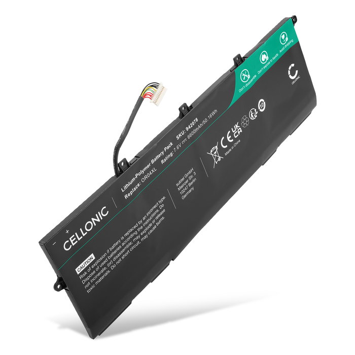 HP EliteBook x360 830 Gen 7 Akku 6600mAh Ersatzakku Batterie von Cellonic
