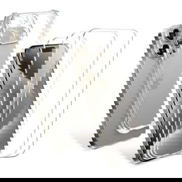 Apple iPhone 15 Pro Max, 1 x protective case transparent TPU and 3 x screen protector glass 6.7 2.5D Case-friendly 9H 0.33mm Full Glue, screen protector Tempered Glass