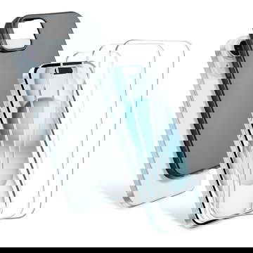 CELLONIC 1x iPhone 15 Plus Handyhülle & 3x Displayschutzfolie – 6,7 Zoll zum Schutz von Rückseite und Display, 0,33mm Ultradünnes 9H Hartglas – schwarze Handyhülle