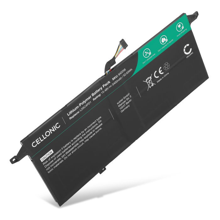 Akku für Lenovo ThinkBook 13x ITG ThinkBook Plus G2 ITG Laptop - 3400mAh 15.48V 