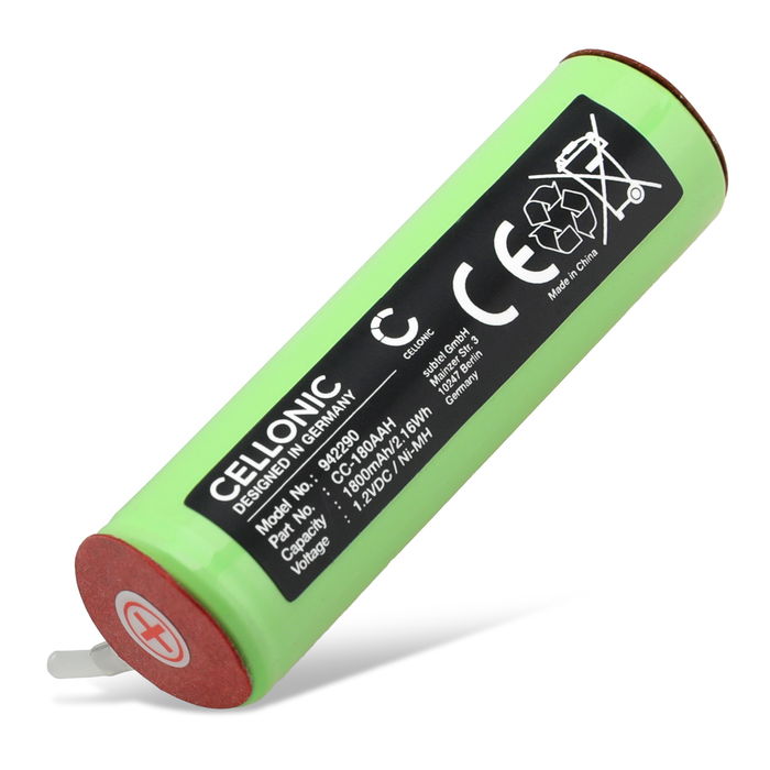 Moser Ermila Bella 1592 Akku 1800mAh Ersatzakku Batterie von Cellonic