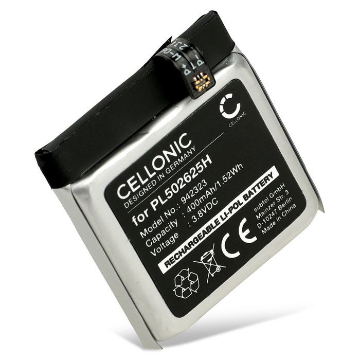 Battery for Amazfit GTR - 47mm, A19029 - PL502625H (400mAh ) Replacement battery