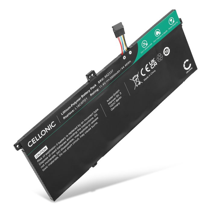 Akku für Lenovo ThinkPad T14s, X390, X13 Gen 1,Gen 2, Gen 3, Gen 4, X395, TP00106A, L18M6PD2 Laptop - 3900mAh 11.4V 
