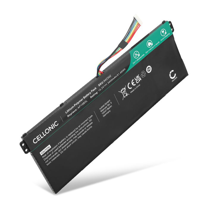 Akku für Acer Swift 3 SF314-42, Aspire SF314-42, A515-43, AP19B5L Laptop - 3400mAh 15.2V 