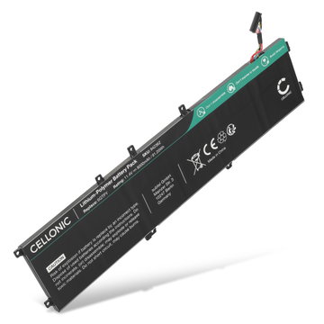 Akku für Dell XPS 15 9570, 7590, 9560, Precision 5530, 5540, 5520, 5510, Dell 6GTPY, GPM03, H5H20 Laptop - 8000mAh 11.4V 
