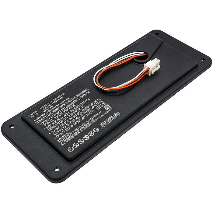 Battery for Husqvarna Automower G1, G1 1998, G1 1999, G1 2000, G1 2001, G1 2002, G1 2003 12v  NiMH 4000mAh from CELLONIC