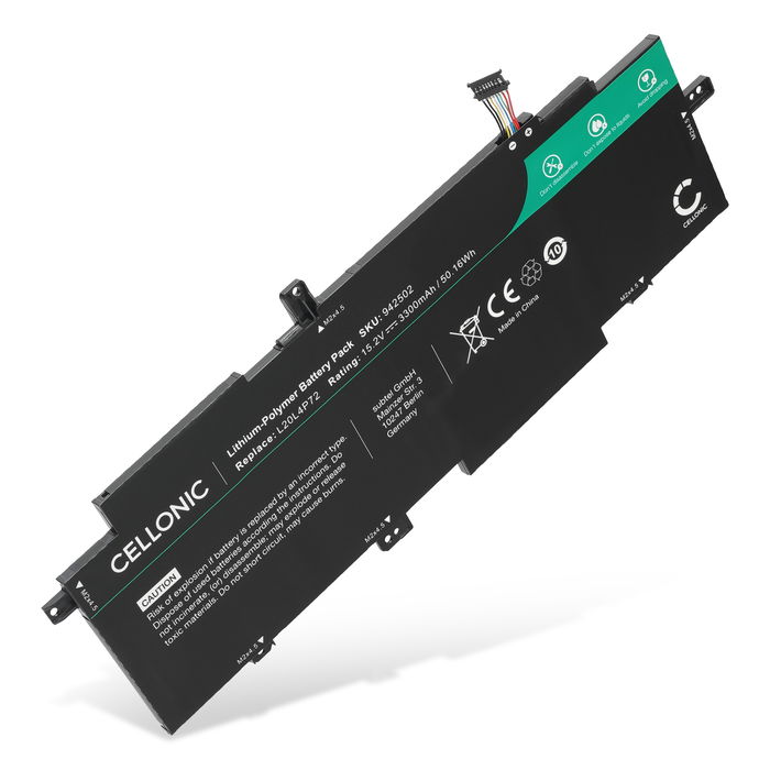 Akku für Lenovo ThinkPad T14s Gen 2, Lenovo L20C4P72, L20L4P72 Laptop - 3300mAh 15.2V 