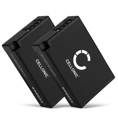 2x Battery for Canon EOS 750D EOS 760D EOS 770D EOS 800D EOS Kiss X8i EOS M3 EOS M5 EOS M6 EOS Rebel T6i EOS Rebel T6s 950mAh from CELLONIC