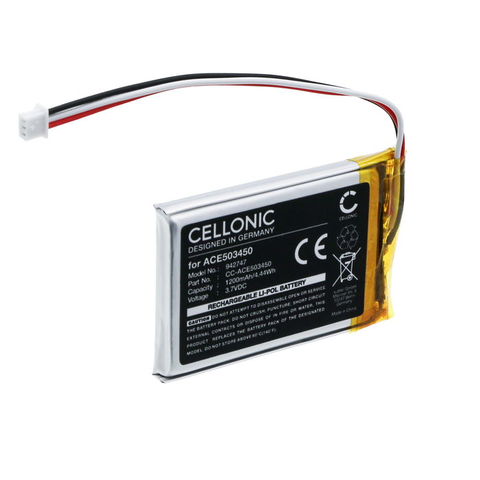 Akku für Fodsports M1S Pro LFT802540 (800mAh, 3.7V) von CELLONIC