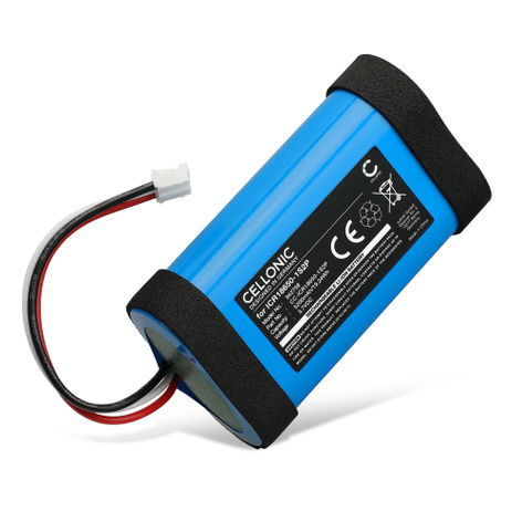 Akku für Philips BT6000 ICR18650-1S2P (5200mAh, 3.7V) von CELLONIC