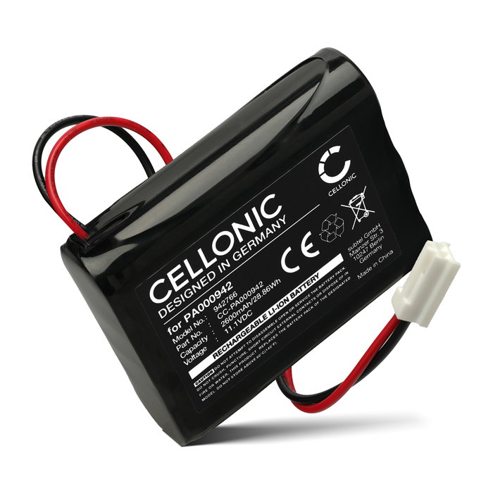 Heim & Haus 2447-3031-50 Akku 2600mAh Ersatzakku Batterie von Cellonic