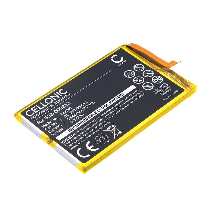 Battery for Logitech G Cloud 5900mAh from CELLONIC