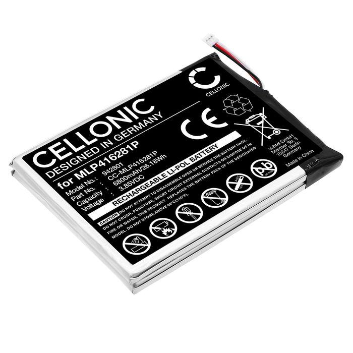 Akku für EZVIZ DP1S 6800mAh von CELLONIC