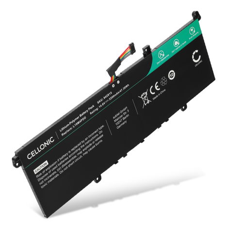 Akku für ThinkBook 13s G2 ITL, 13s G3 ACN, 13s ITL, 14s G2 ITL, Lenovo 5B10Z37621 Laptop - 3200mAh 14.8V