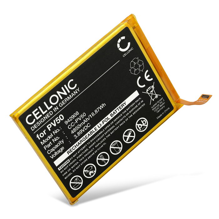 Battery PV50 for Motorola Moto G73 5G - XT2237 4850mAh from CELLONIC