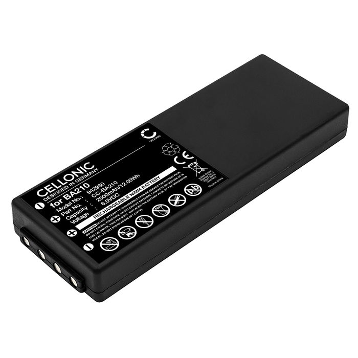 Akku für HBC Radiomatic Spectrum 1, 2, 3, Linus 4, 6, Micron 4, 6, Eco, FUB10AA - BA210 2000mAh von CELLONIC