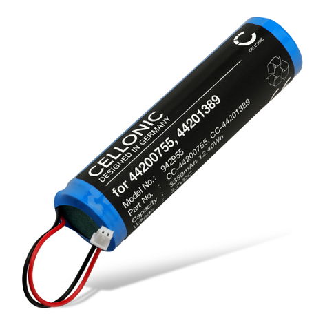 Akku für Mares Genius Air, ICON Genius, ICON HD 3350mAh von CELLONIC