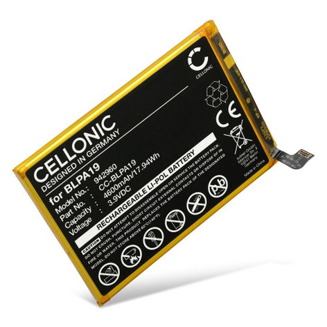 Battery for Oppo A38, A38 4G; A58; A79 5G, A79; CPH2577 BLPA19 (4600mAh, 3.9V) from CELLONIC