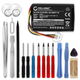 1x Battery (1800mAh, 3.7V) + Tool-kit 17pcs