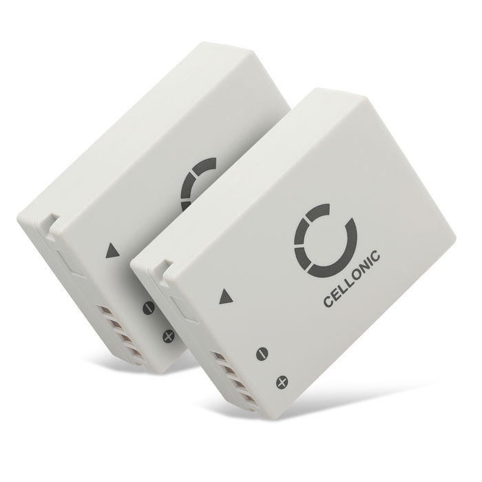 Akku für Canon PowerShot SX50 HS SX60 HS G16 G15 G1X G3 X SX40 HS NB-10L (800mAh, 7.4V) von CELLONIC