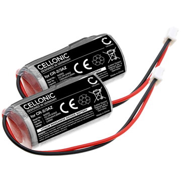 2x Akku für Verisure Brandvarnare, Camera Detector, Night Control, Roykvarsler, Sirene, Voice 1350mAh von CELLONIC