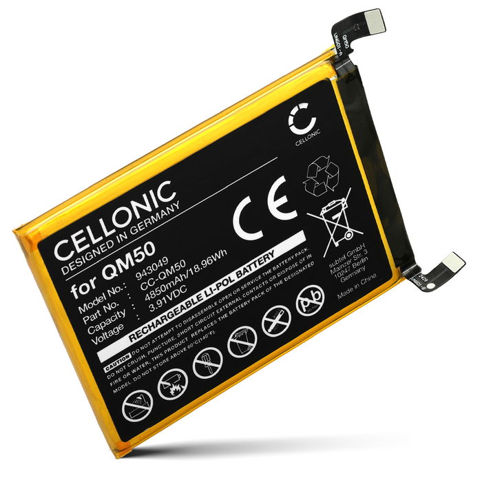 Motorola EDGE 40 NEO Akku 4850mAh Ersatzakku Batterie von Cellonic