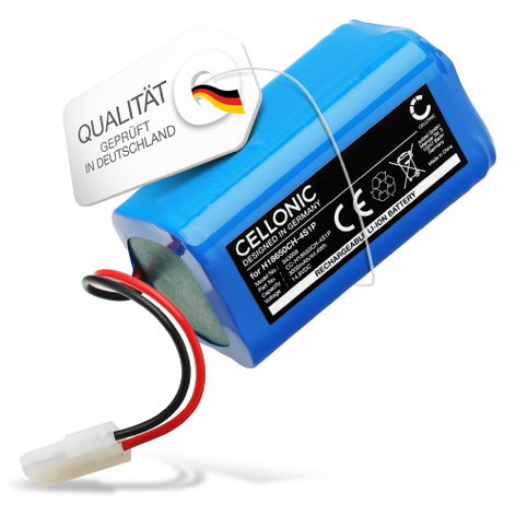 Akku für Xiaomi Robot Vacuum E12, Mi Robot Vacuum Mop Essential, Mijia G1, SKV4136GL 3000mAh von CELLONIC