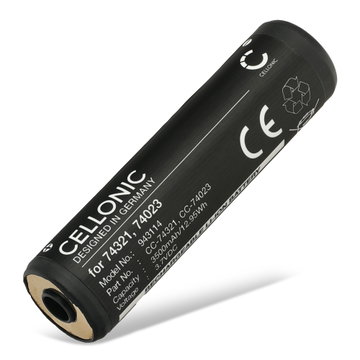 Akku für Streamlight Jr LED, ProTac HL USB, Strion (2020), Strion DS HL, Strion DS HPL, Strion HPL, Strion LED 3500mAh von CELLONIC