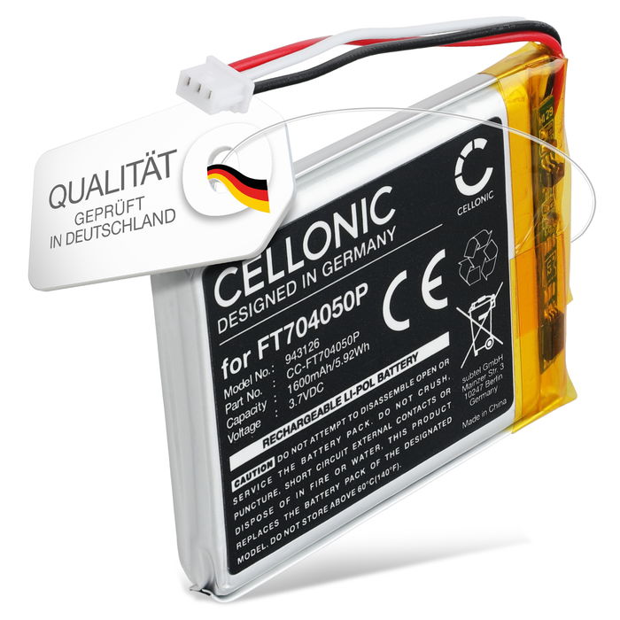 Akku für Babymoov YOO-Twist 1600mAh von CELLONIC