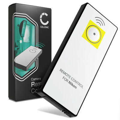 Infrared Camera Trigger for Nikon D5100, D5200, D5300, D3200, D800 Wireless IR Camera Remote Control from CELLONIC