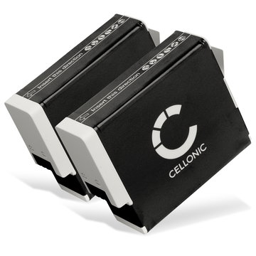 2x Akku für GoPro Hero 12 11 10 9, AHDBT-901 AHDBT-901C (1730mAh, 3.85V) von CELLONIC