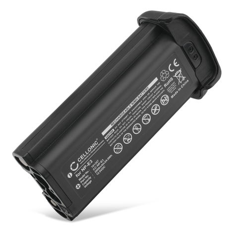 Akku für Canon EOS 1D, 1D Mark II, 1D Mark II N, 1Ds, 1Ds Mark II NP-E3 (2000mAh, 12V) von CELLONIC