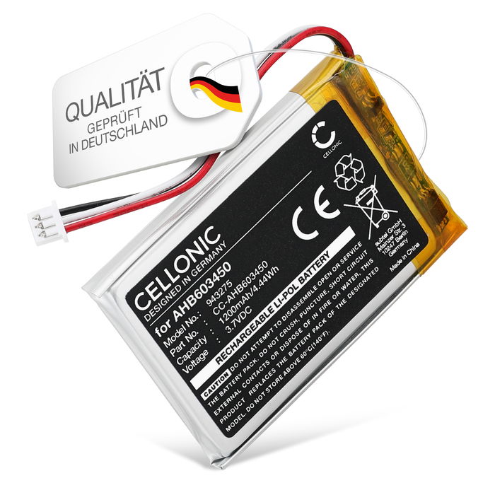 Akku für Babysense V35 1200mAh von CELLONIC