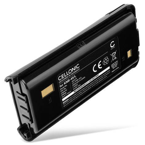 Battery for Kenwood TK-2202E; TK-2206; TK-2206M; TK-2207 KNB-45 (2000mAh, 7.4V) from CELLONIC