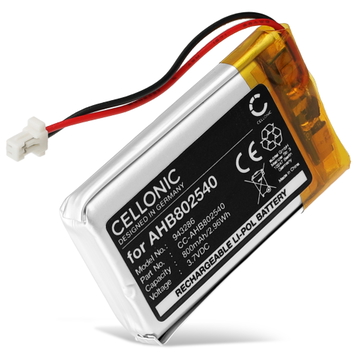 Akku für Sena SF2, SF4 AHB802540 (800mAh, 3.7V) von CELLONIC