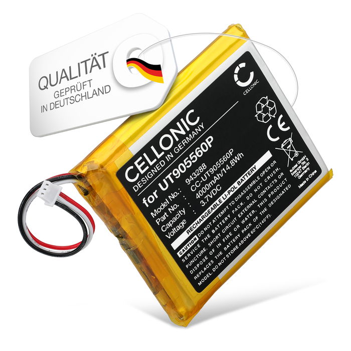 Akku für Babysense HD S2, Bonoch BBM01, BBM03, BBM05 4000mAh von CELLONIC