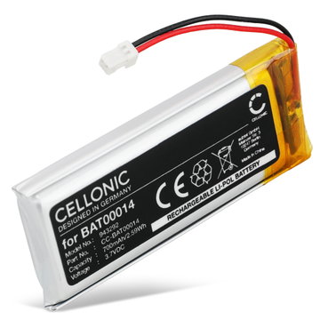 Akku für Cardo Packtalk Edge, Pro, Neo, Custom, EdgePhones, BAT00014 (700mAh, 3.7V) von CELLONIC