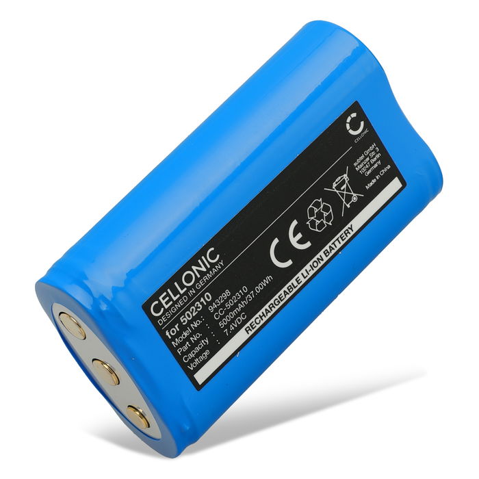 Akku für Ledlenser H15R Core, H19R Core, H19R Signature 5000mAh von CELLONIC