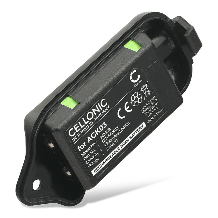 Akku für 3M Peltor Lite‑Com ACK03 (1200mAh, 2.4V) von CELLONIC