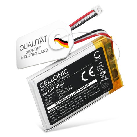 Akku für HelloBaby HB32, HB6339, HB24, SM24, SM25, UU24 BAT-UU24 (1000mAh, 3.7V) von CELLONIC