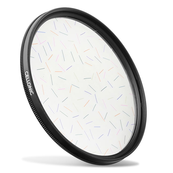 Regenbogen Starlight Streifenfilter für Ø 67mm Effektfilter