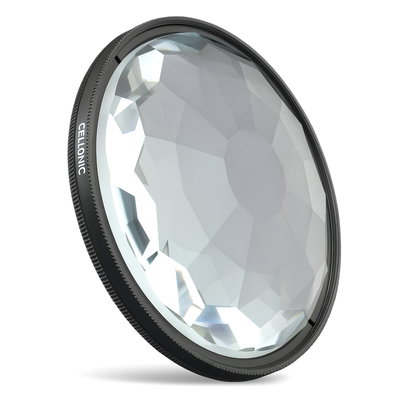 Kaleidoskopfilter / Mehrfachbildfilter für Ø 77mm Effektfilter