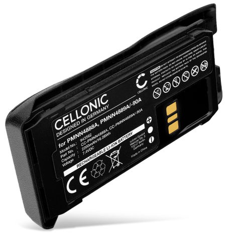 Battery for Motorola R5 PMNN4888A (2200mAh, 7.4V) from CELLONIC
